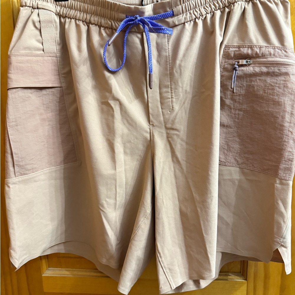 Lululemon Athletica red Hiking Shorts